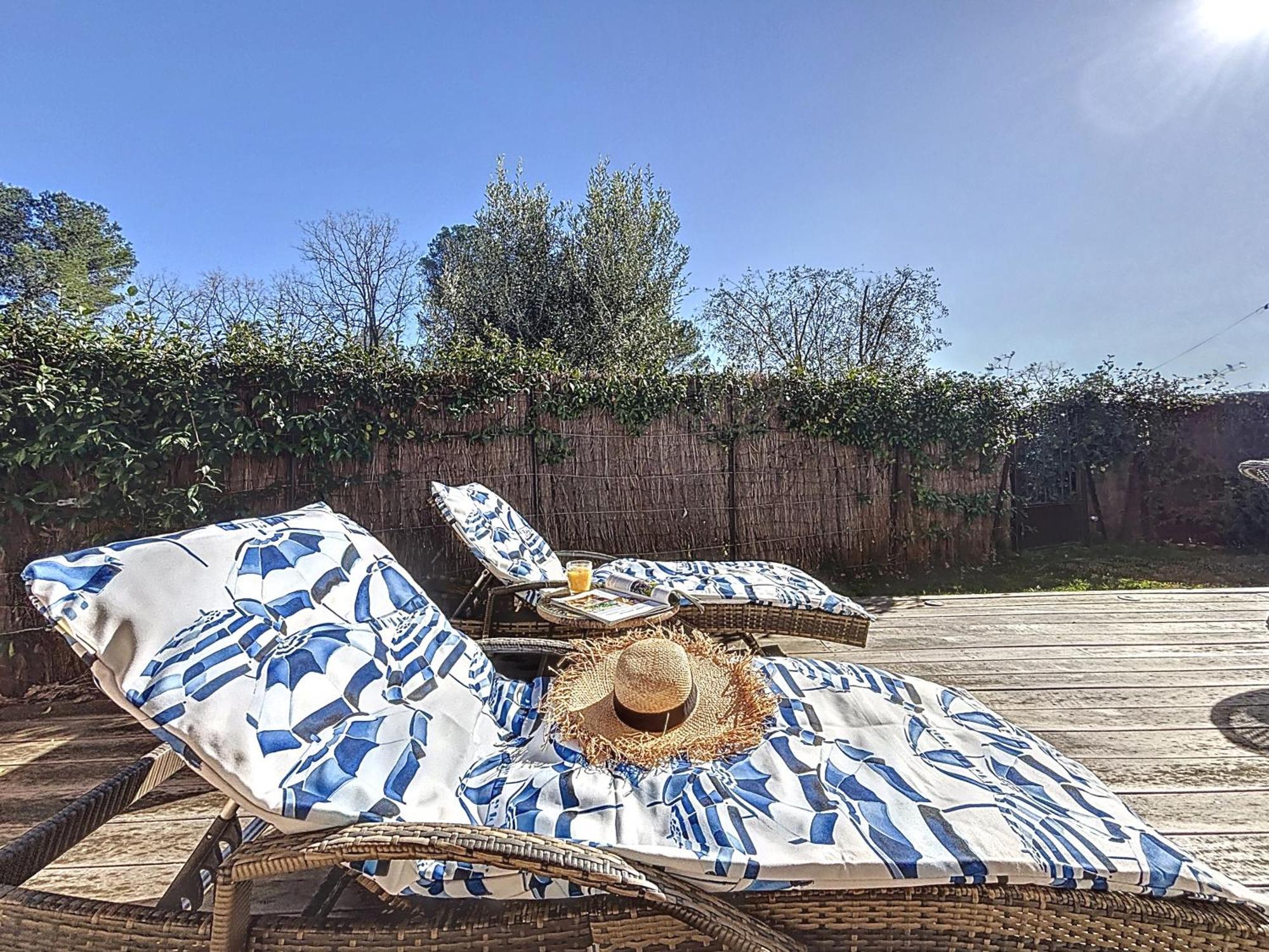 Villa charme et détente à Valbonne Extérieur photo